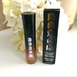 Buxom Whipped Liquid 💄 Lipstick in White Russian